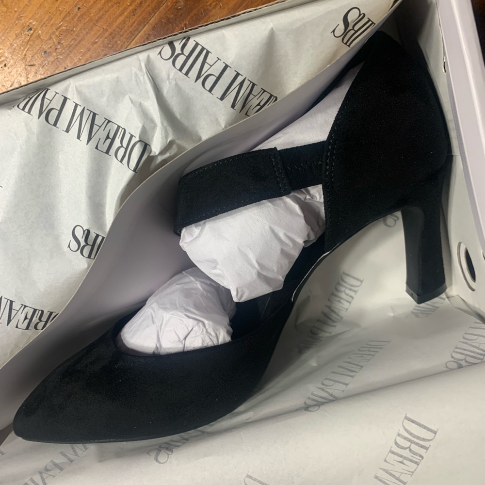 🔥Dreams pairs New suede heel🔥